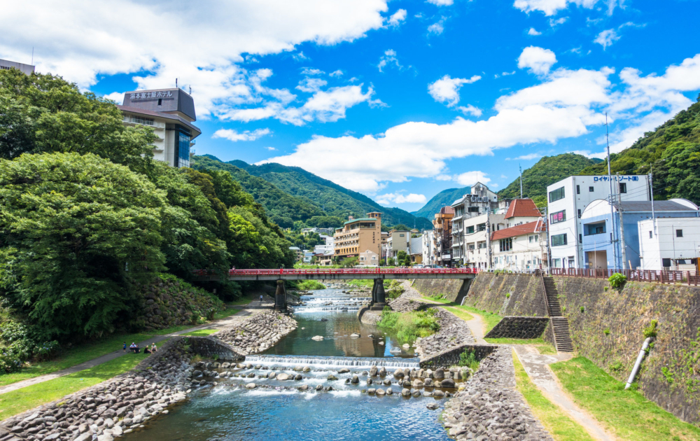 神奈川縣箱根溫泉。