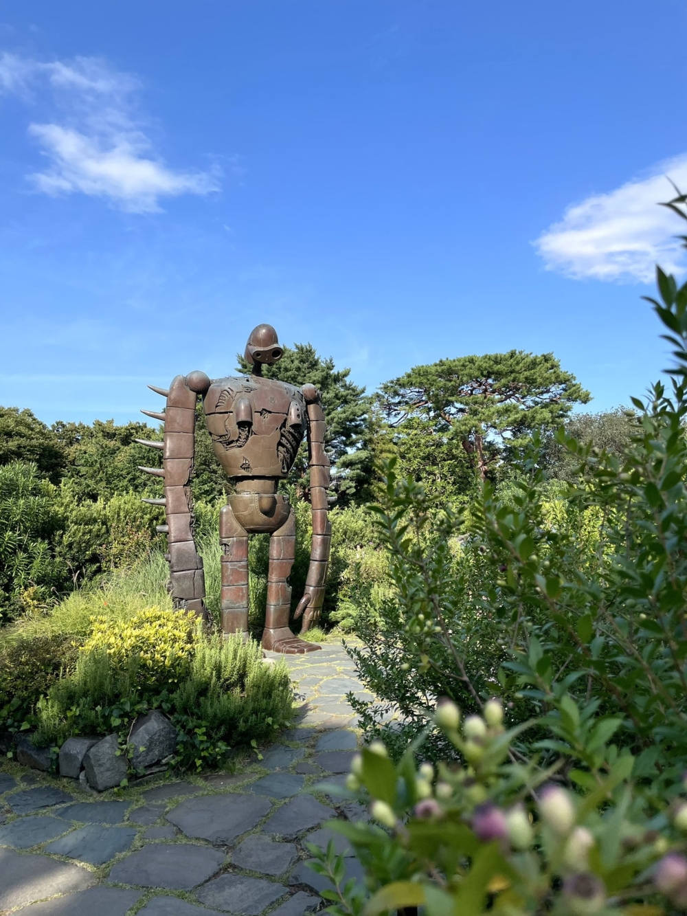 超人氣的《天空之城》機械人哨兵打卡位!