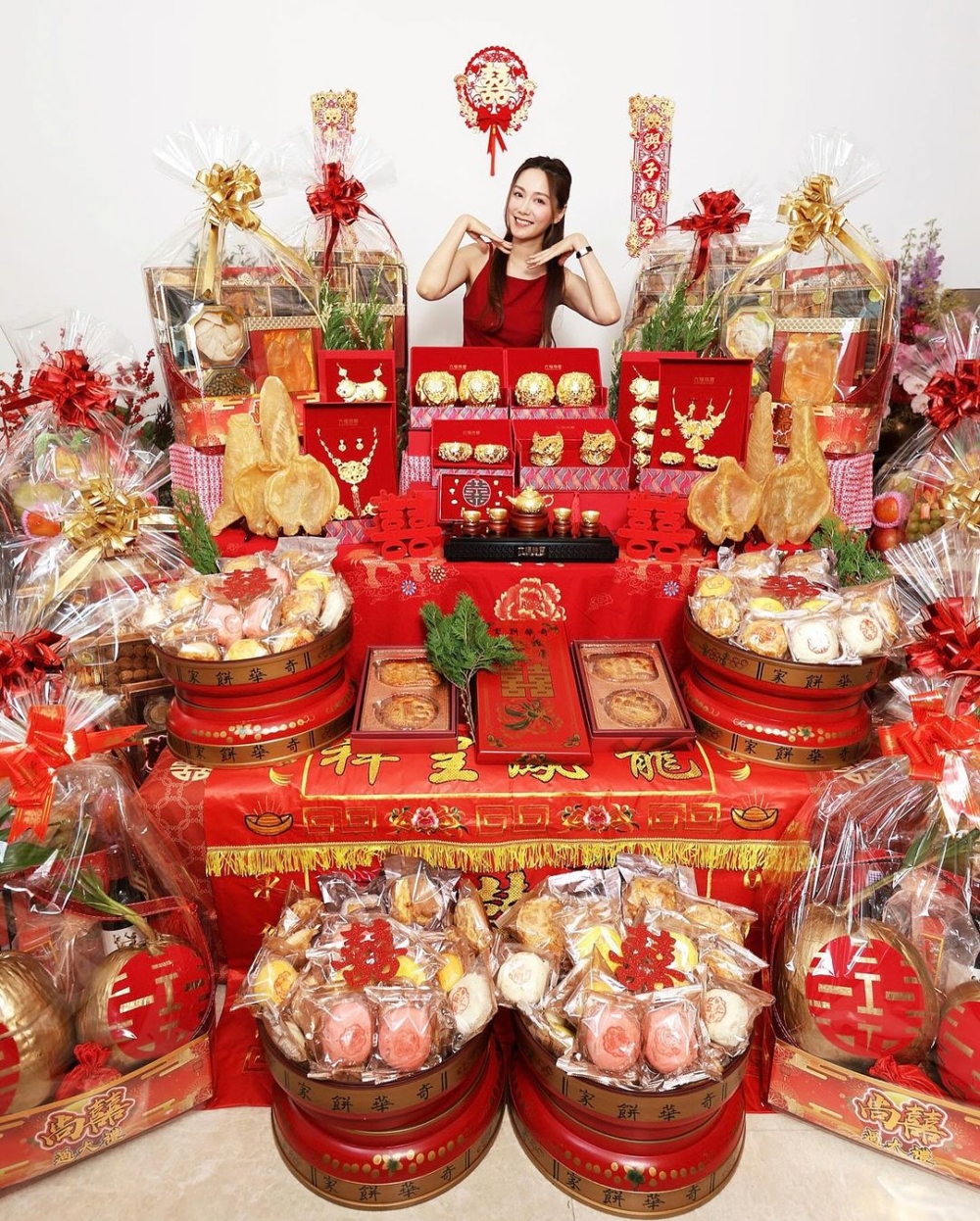 靚湯：「又一項完成！原來過大禮係咁複雜，嗰日係有少少呆左😲不過好多謝馬生嘅疼愛，同各位兄弟姊妹嘅幫手。」