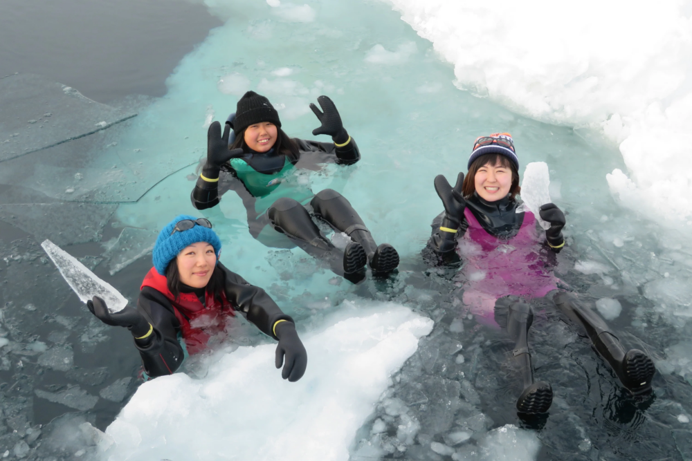 最經典的玩法「浸流冰浴」!