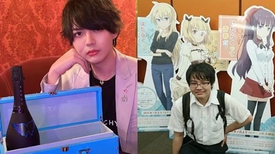 えーすけ表示自己中學時期戴眼鏡,有種「薯仔」嘅感覺。