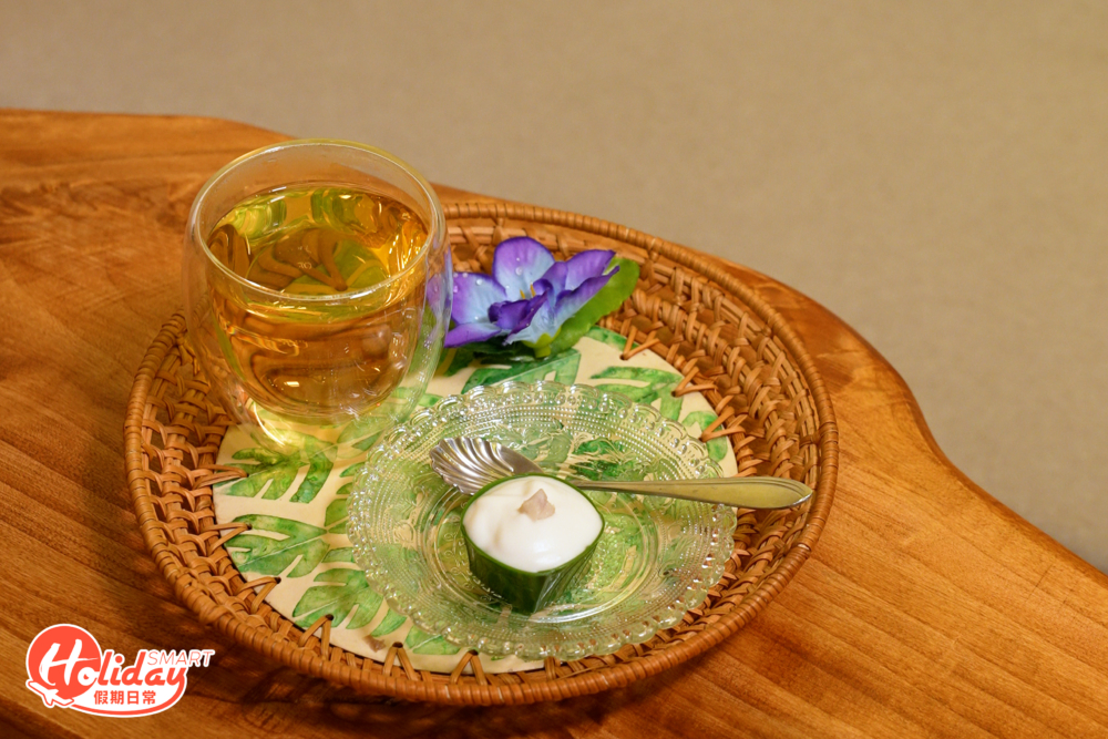 完成按摩後更可享用泰國特色香茅茶及糕點。