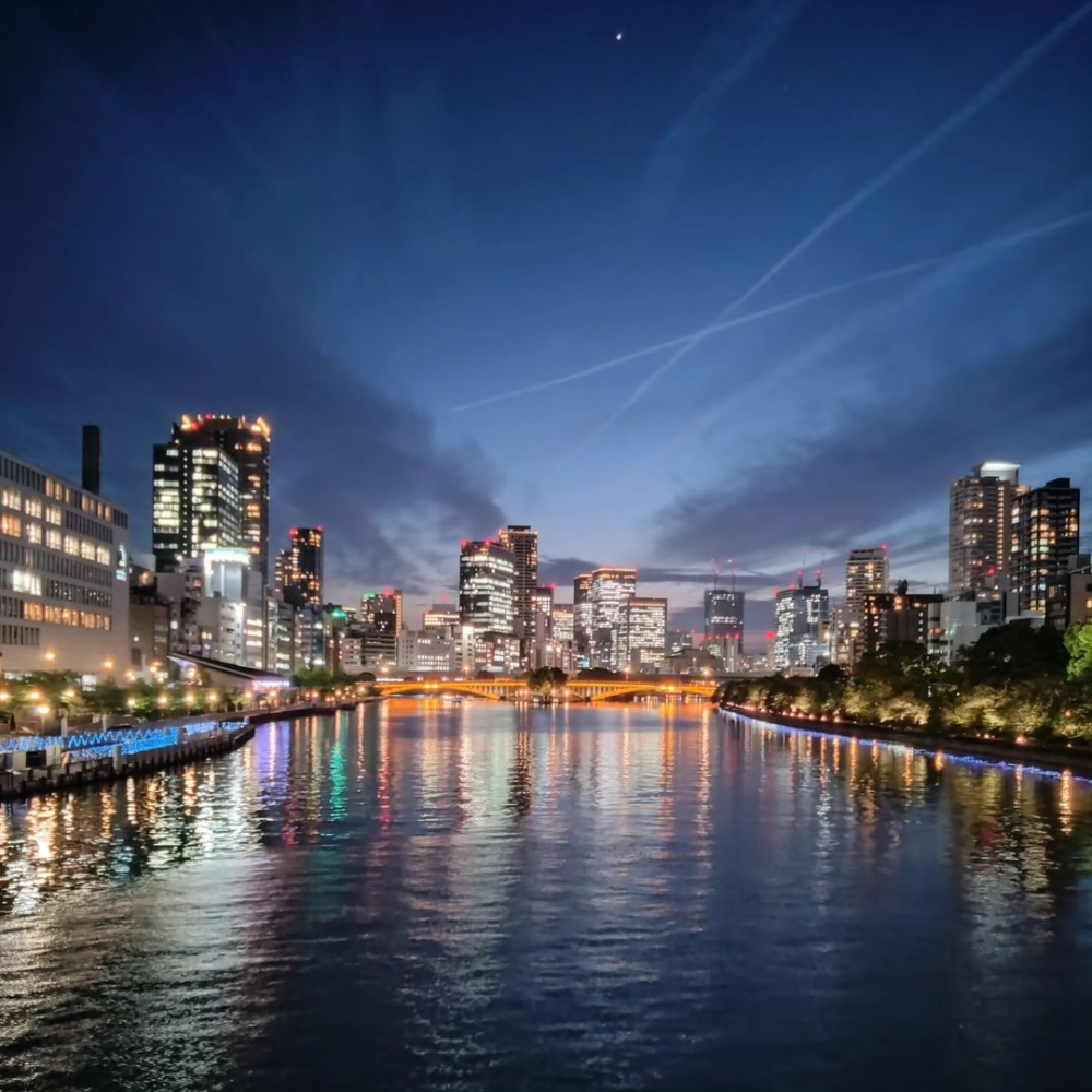 郵輪會途徑日本環球影城、天保山大橋、港大橋及此花大橋等著名景點~