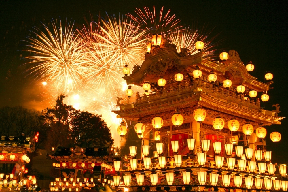 秩父夜祭 花火大會 