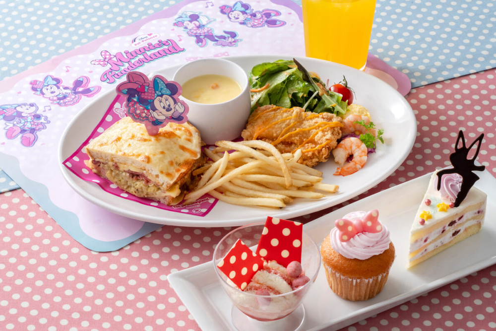 米妮可愛經典套餐及米妮甜品套餐！