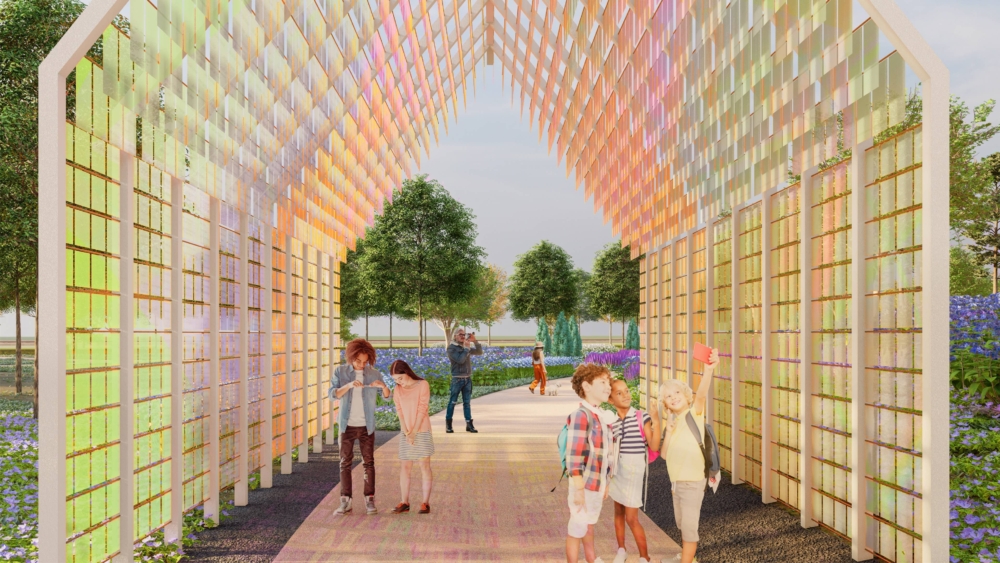 公園面積逾1萬平方米，集合多元種類的設施！