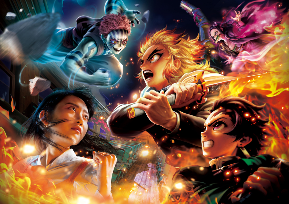 日本大阪環球影城與《鬼滅之刃》再度聯乘，於2024年2月起推出期間限定系列活動！