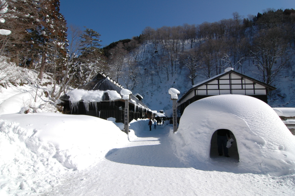 鶴之湯作爲旅館被使用的記錄可追溯到1688年，在乳頭溫泉鄉裡歷史最悠久。