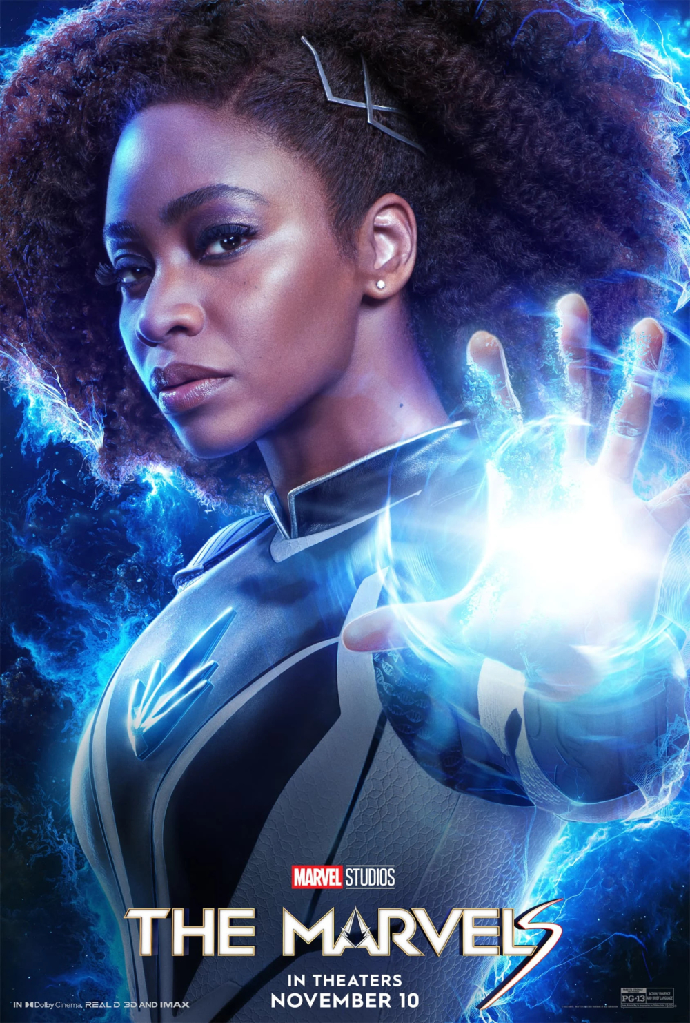 Teyonah Parris飾Monica Rambeau。