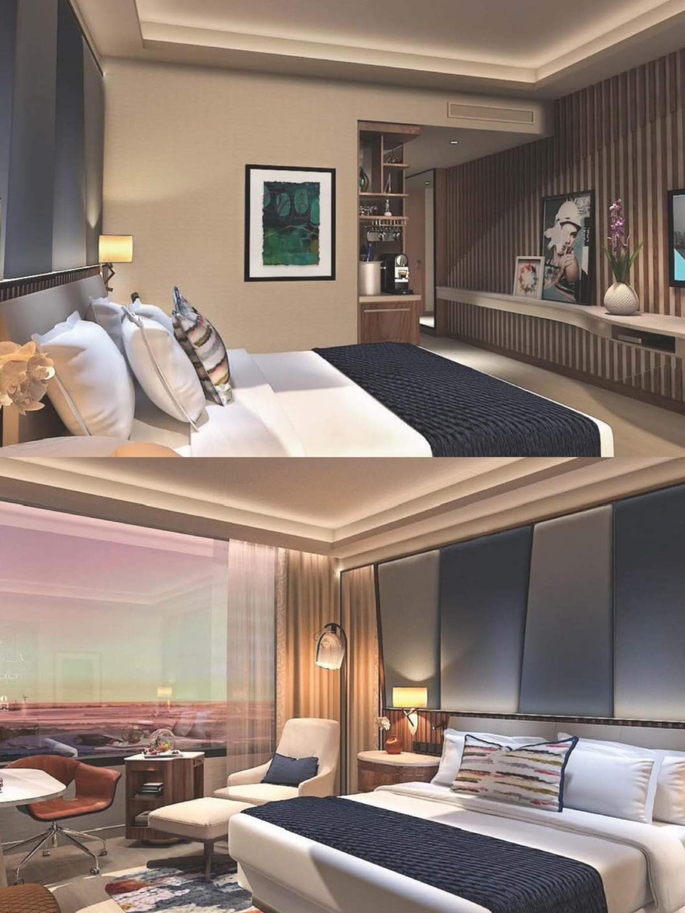 海洋樓可以沉浸於充滿海洋活力的空間～