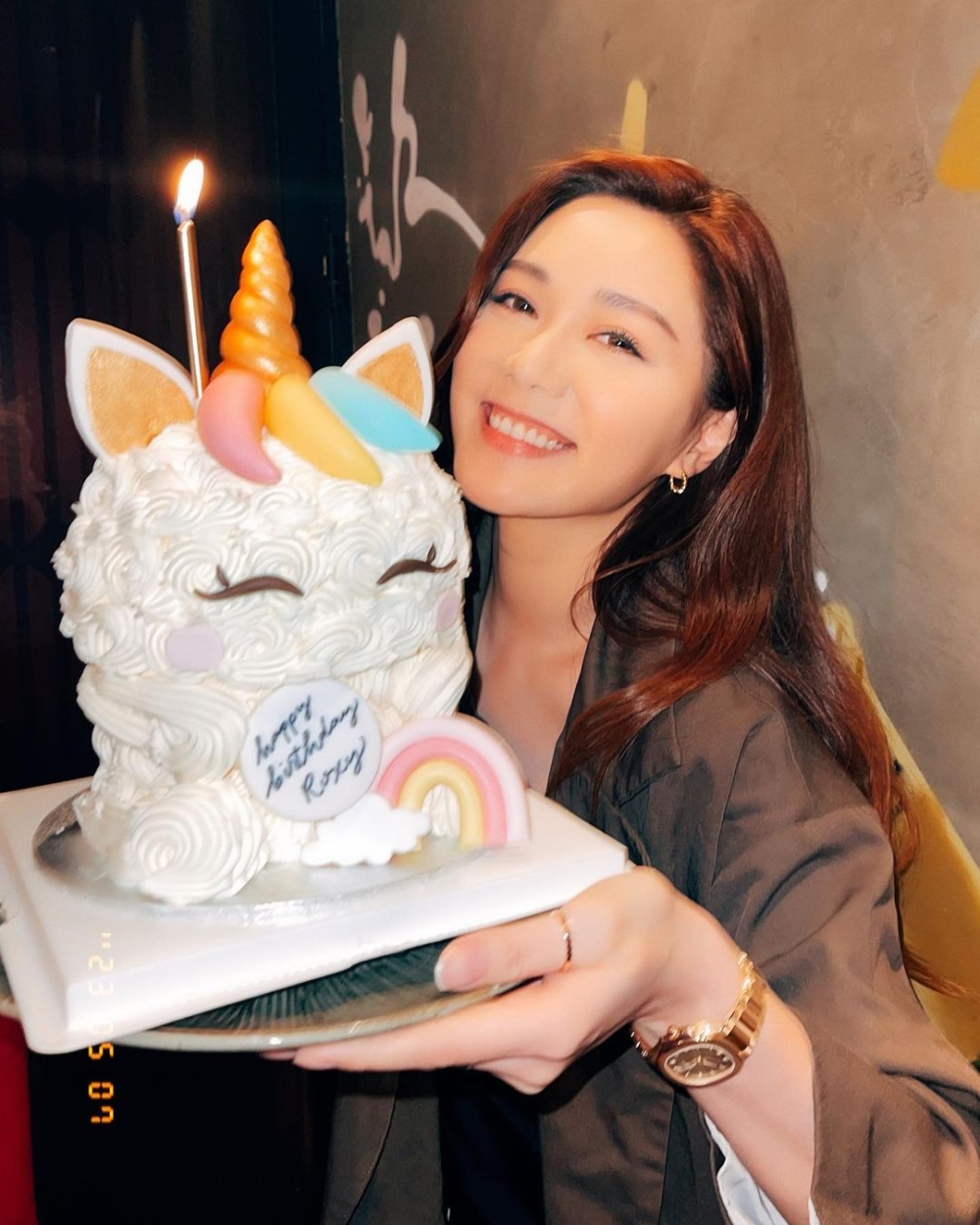 獨角獸係湯洛雯嘅最愛