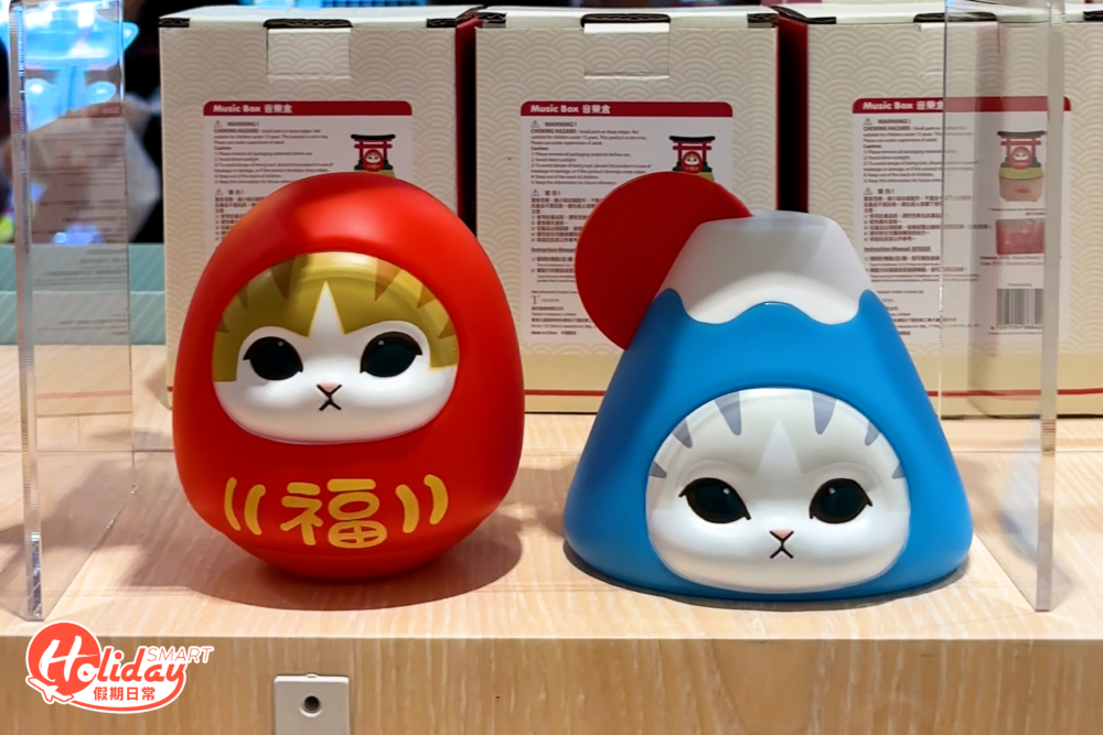 除了有一直大受歡迎的鯊魚貓外,mofusand亦化身不同可愛造型產品。