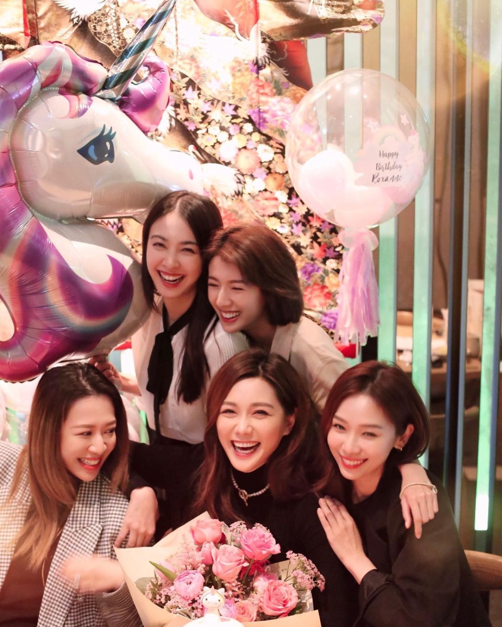 靚湯表示姊妹團共有6人，包括圈中好友