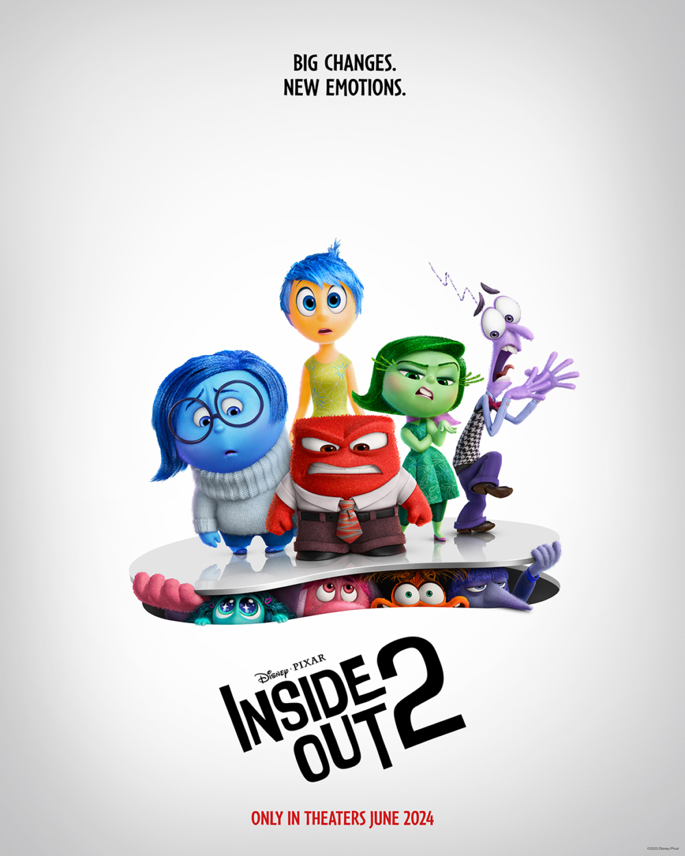 Pixar《玩轉腦朋友2》首預告公開!新情緒「阿焦」角色登場!