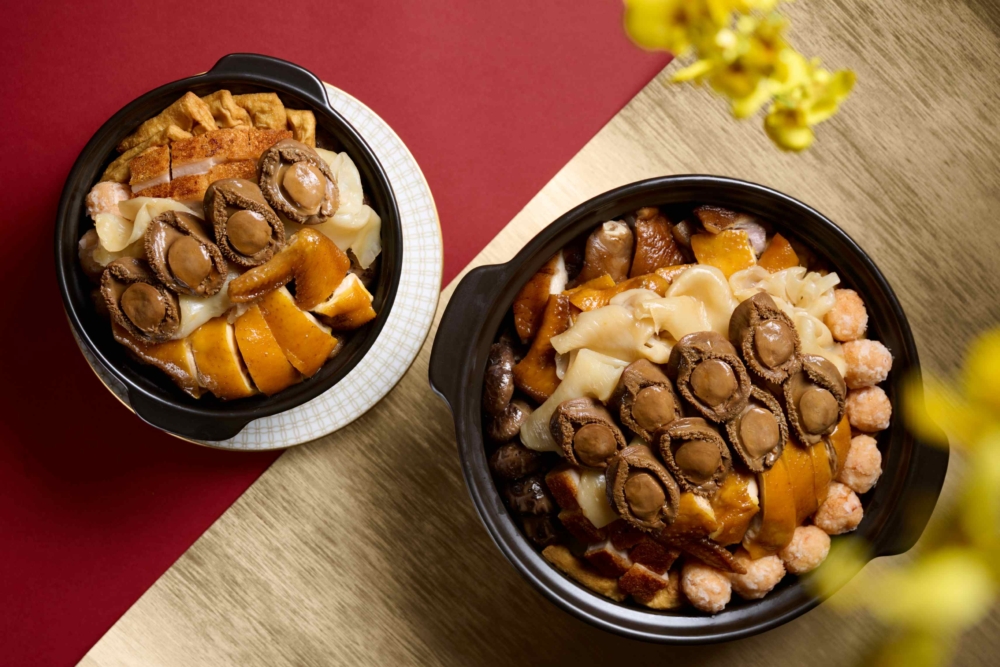 明閣（灣仔）節日盆菜。