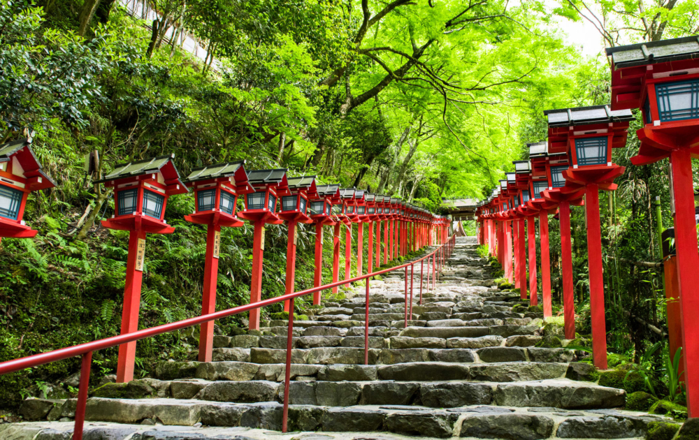 貴船神社擁有「京都後花園」的美稱~