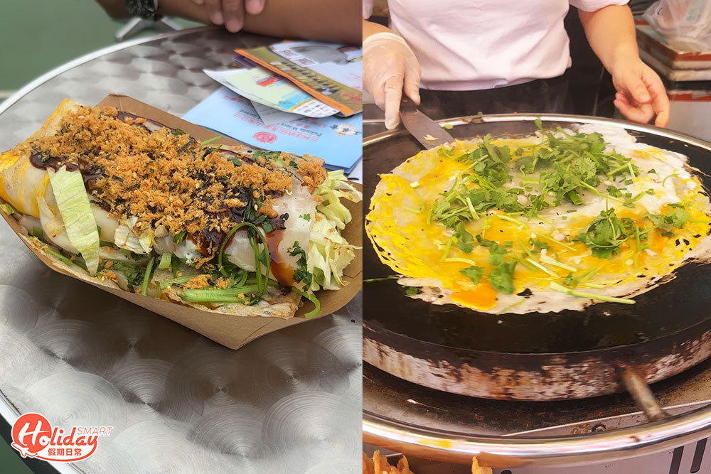 煎餅果子即叫即做，大大份！