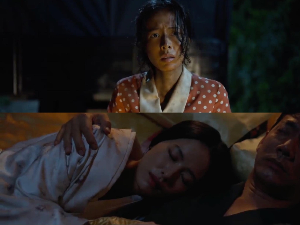 「明子」的體內出現蟲在蠕動的痕跡!