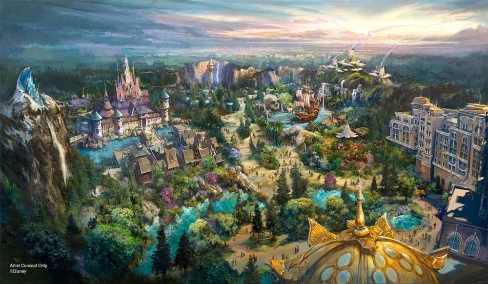 東京迪士尼海洋將於2024年迎來全新主題樂園及星級酒店!