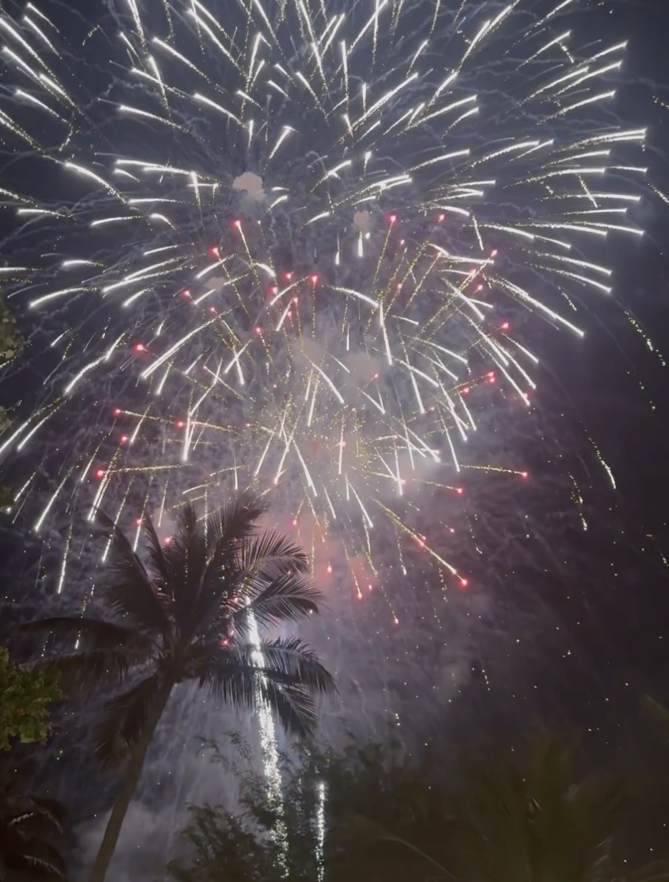 仲放埋煙花添！夠晒揼本！