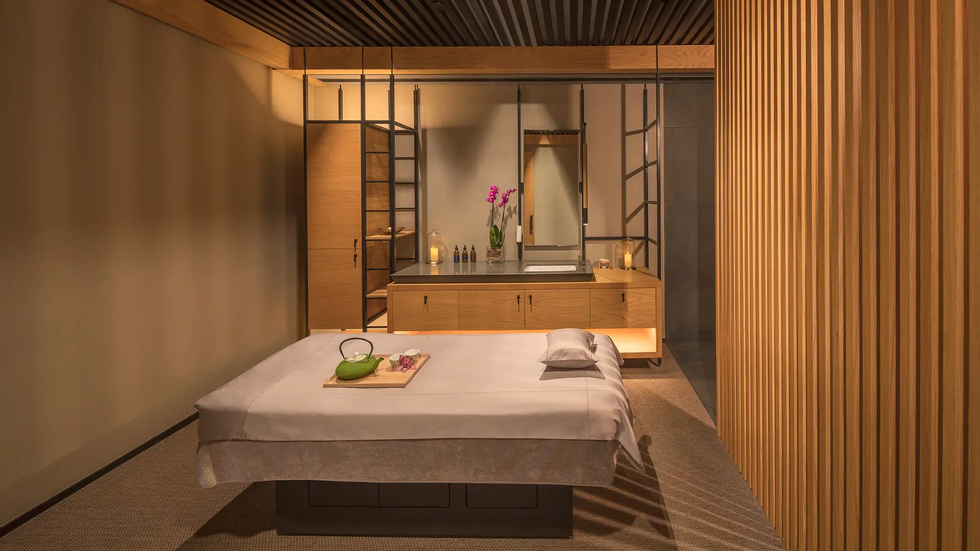 杜拜悅榕莊亦設有一處設施齊備的水療中心