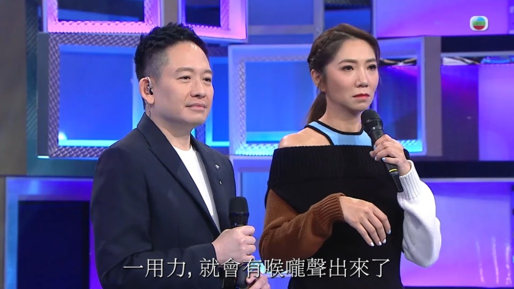 令人質疑向展鵬暗寸的就是《中年好聲音2》司儀車婉婉