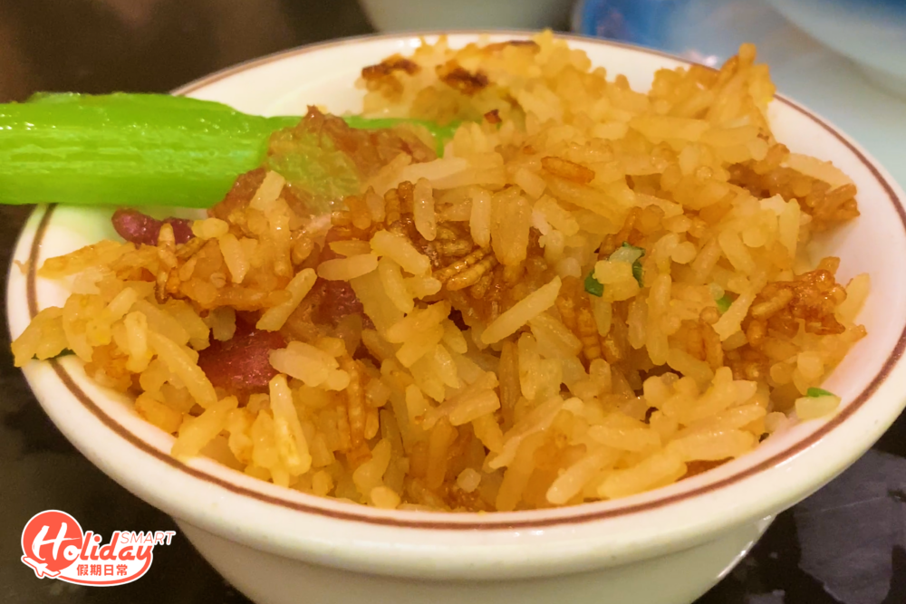 煲仔飯飯焦超香口。