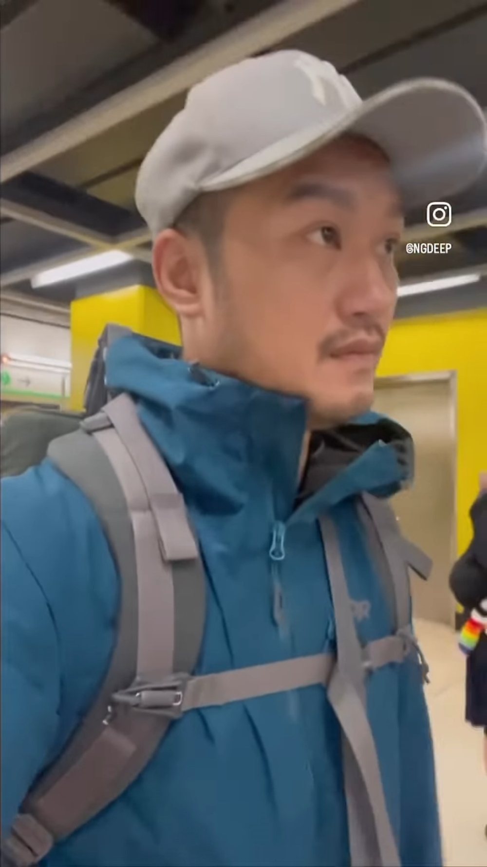 吳浩康透露自己每天6點頭左右出門,到南區工作,每天工作9小時
