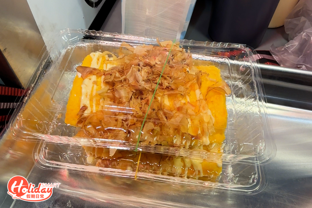 爆芝玉子燒$40十分邪惡。