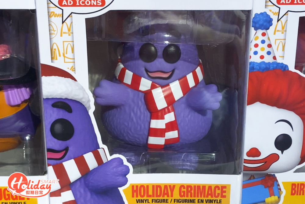 舊時麥當勞公仔滑嘟嘟。