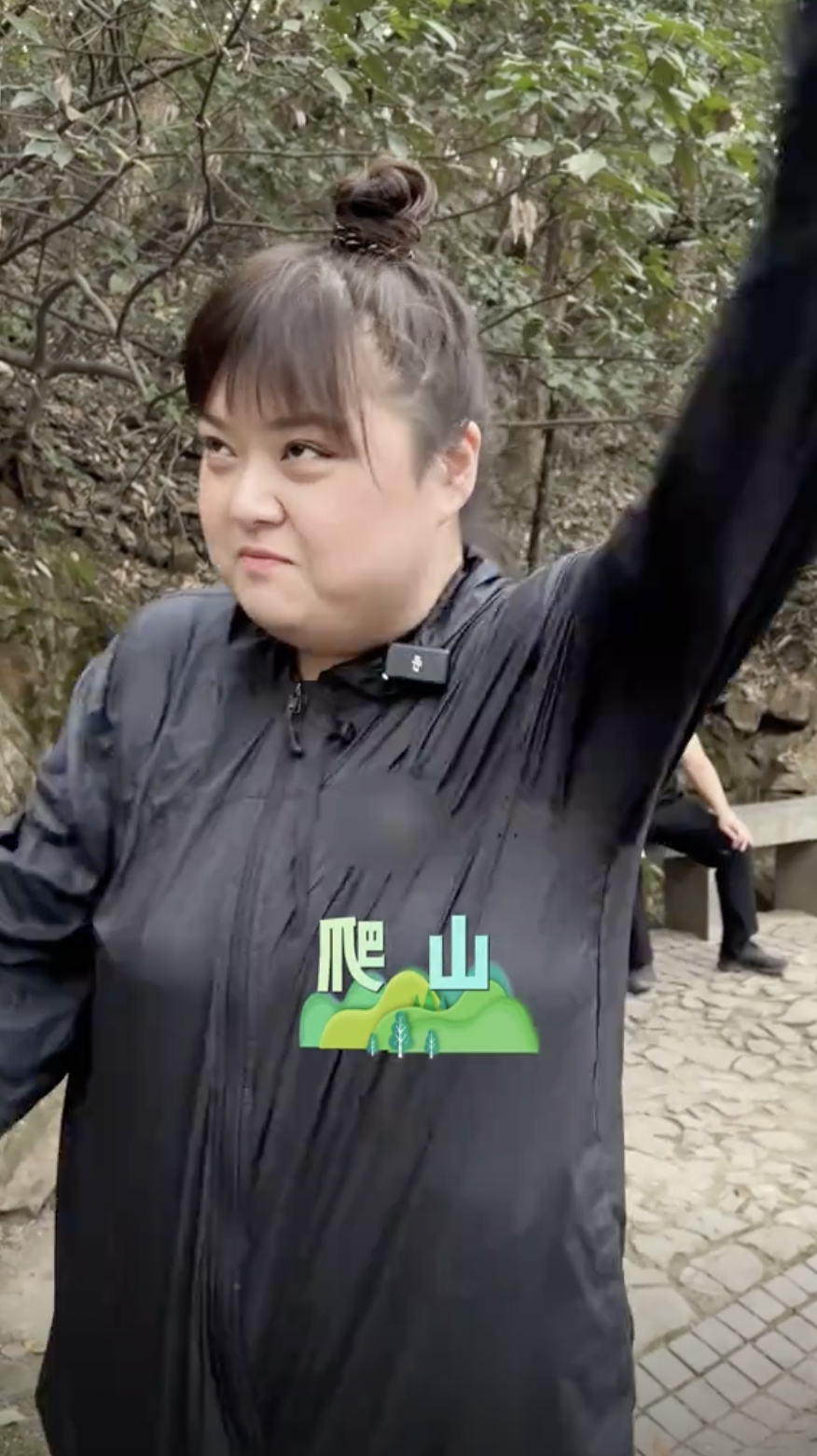 最近她就在抖音拍片分享自己決心要減肥