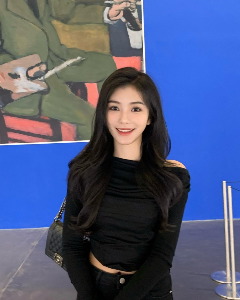 網友指王敏慈真人超級超級美，是自帶濾鏡的美