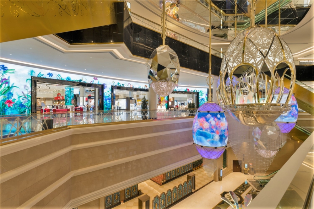 澳門上葡京購物中心限時購物賞，消費愈多獎賞愈多。