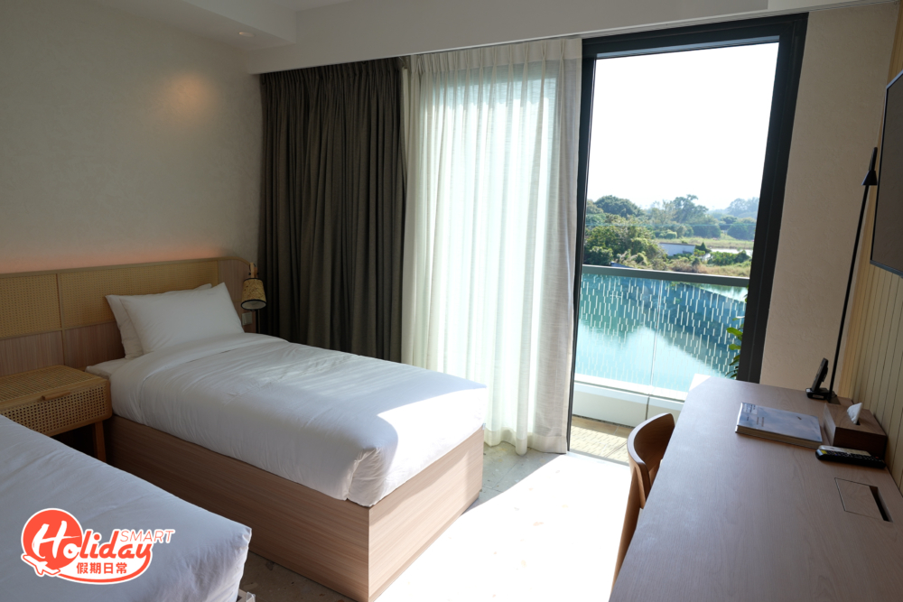 全新客房環境舒適。