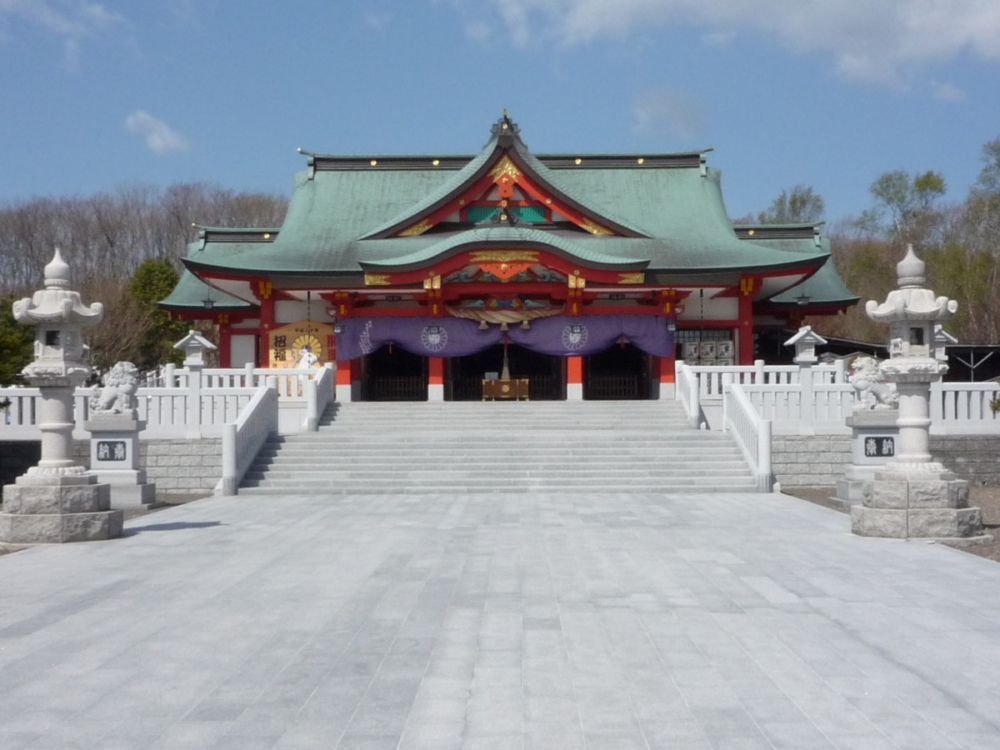 樽前山神社。