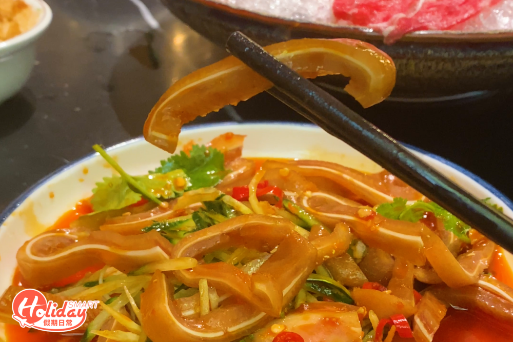 豬耳爽口彈牙。