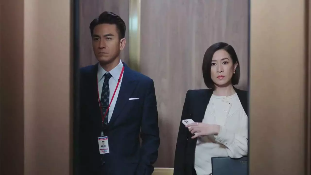 這次鄭嘉穎與馬國明傳出不和,有網民猜測會否跟佘詩曼與馬國明合作新戲《新聞女王》有關