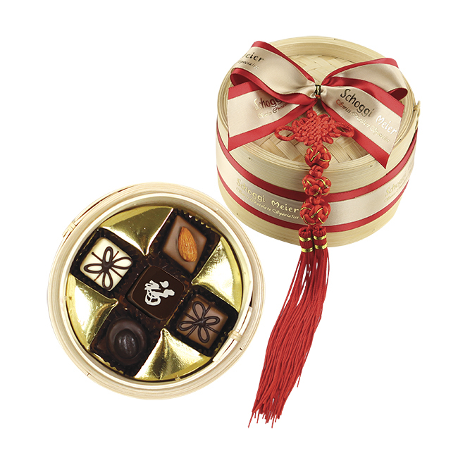 點心籠朱古力。