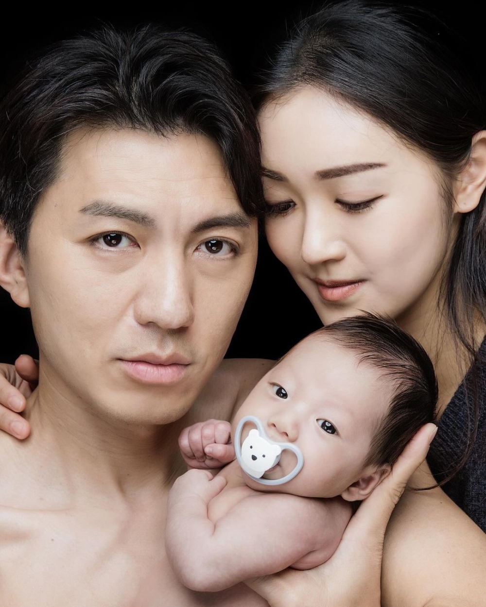 張寶兒和袁偉豪去年11月產下兒子「袁咕碌」