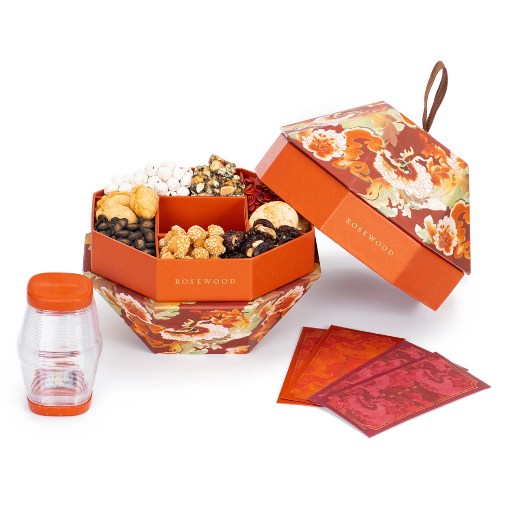 「御龍明珠」禮盒-迷你農曆新年全盒及手提燈。