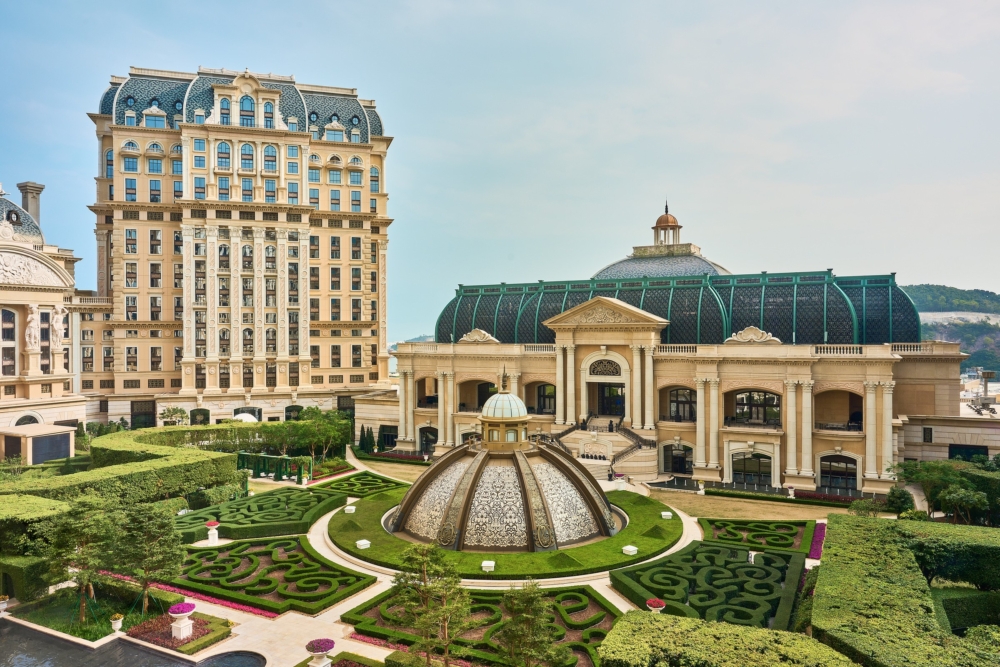 戶外歐陸式的「綠茵勝境花園」