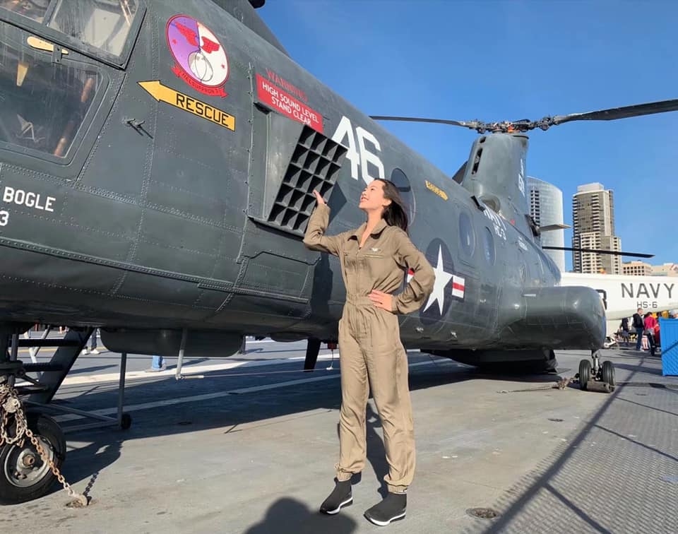 Chris以往常在Facebook分享飛機照