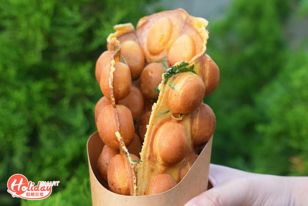 芫茜雞蛋仔口味創新。