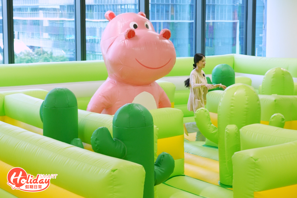 穿越迷宮找到得意大河馬。