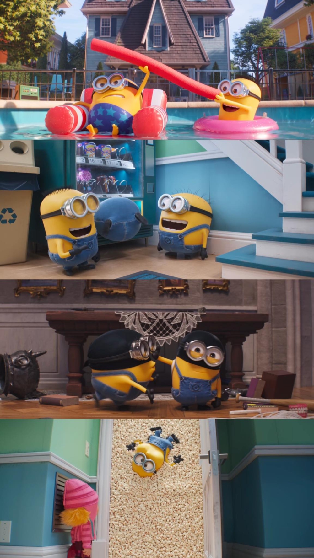 可愛的Minions繼續是電影的搞笑擔當!