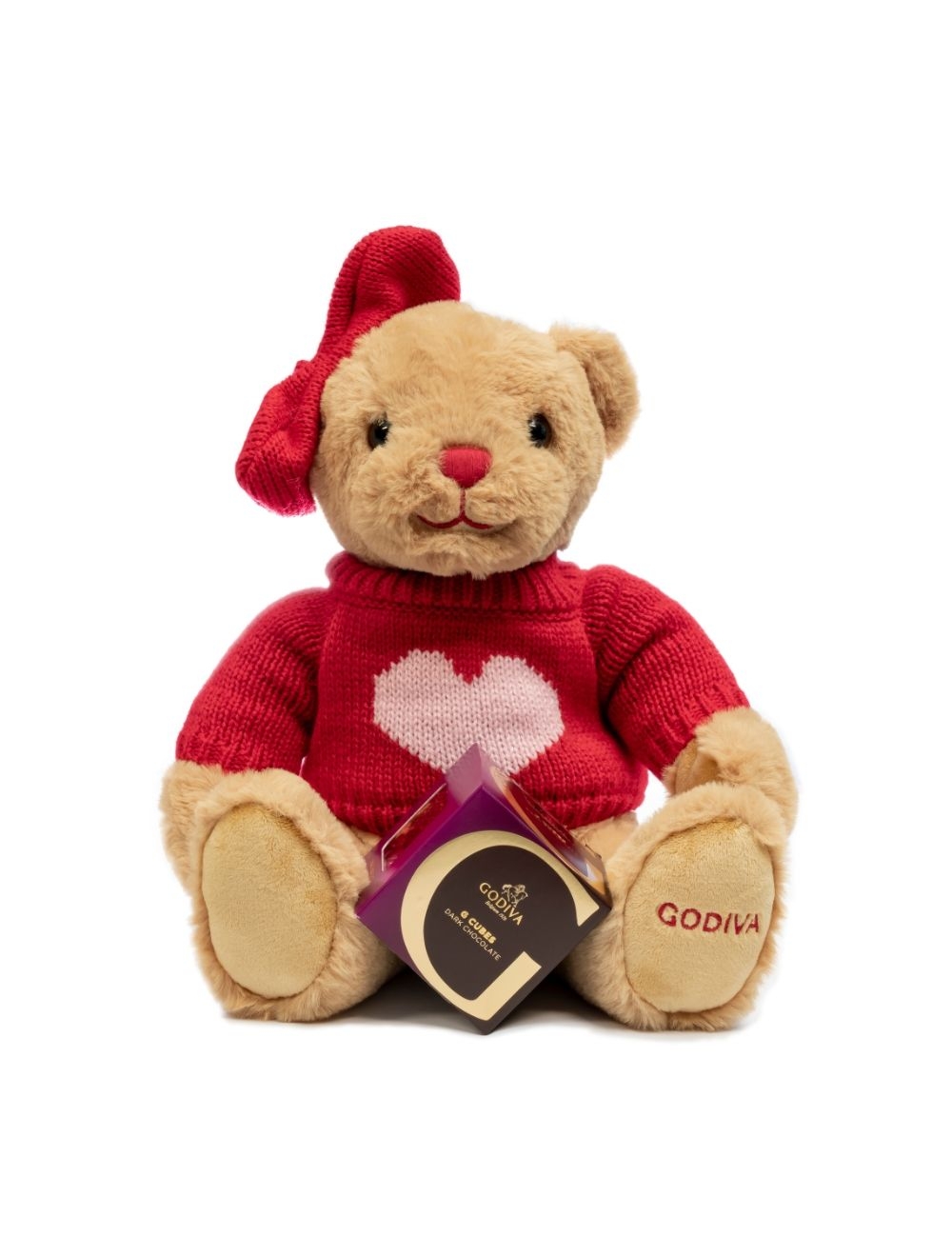 毛絨小熊連G Cube松露朱古力 5顆裝套裝！