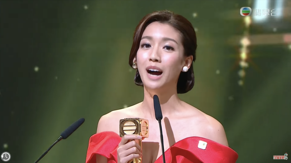 蔡思貝2017年獲得「最受歡迎電視女角色」