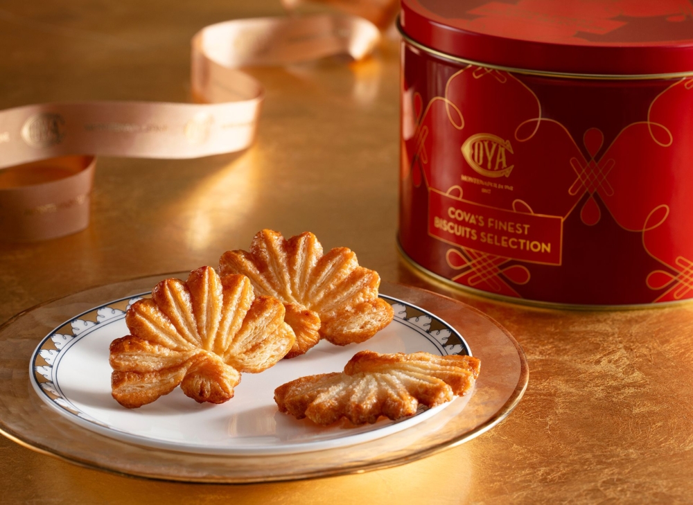 迷你扇子酥禮盒。