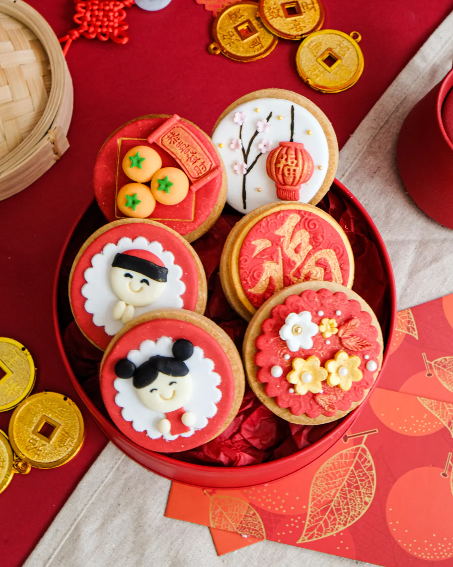 幸運龍翻糖曲奇禮盒。