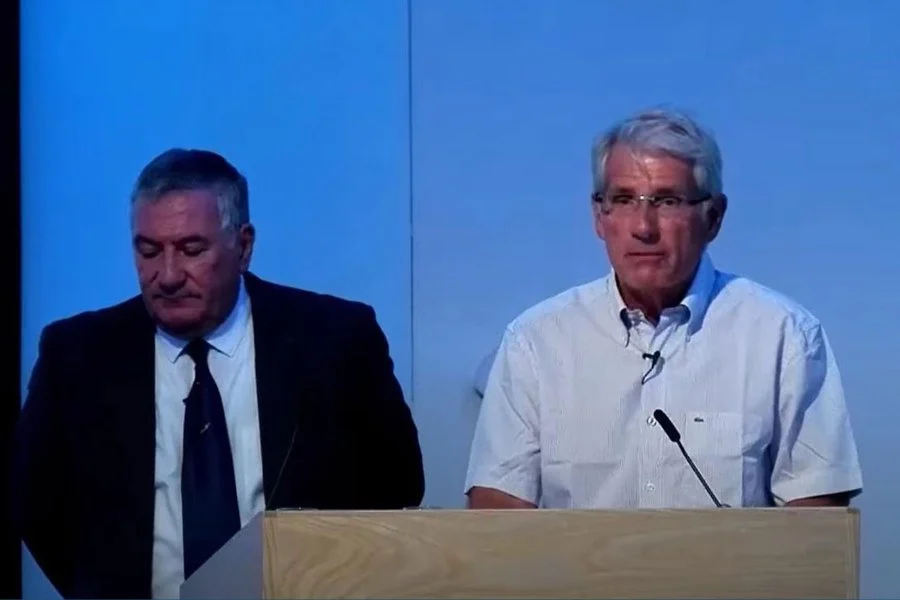 右Jean-Luc Marchand、左Patrick Blelly